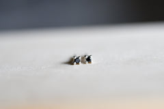 Mini Black Onyx Earring Studs