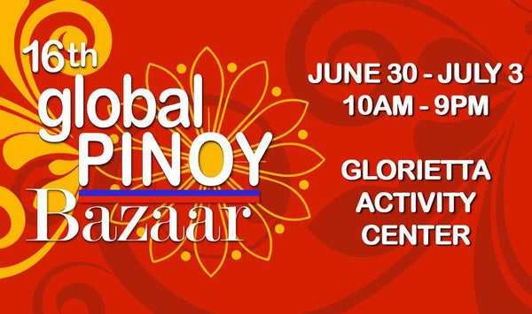 Join us at the 16th Global Pinoy Bazaar!