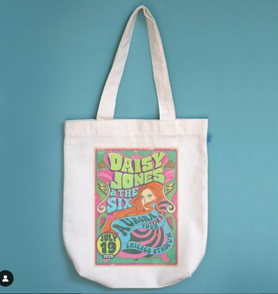 Daisy Jones & The Six Concert Poster Tote Bag