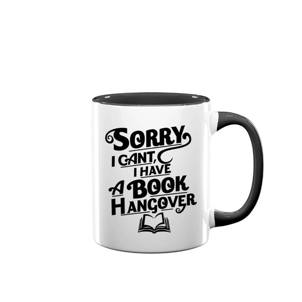 Book Hangover Black Mug