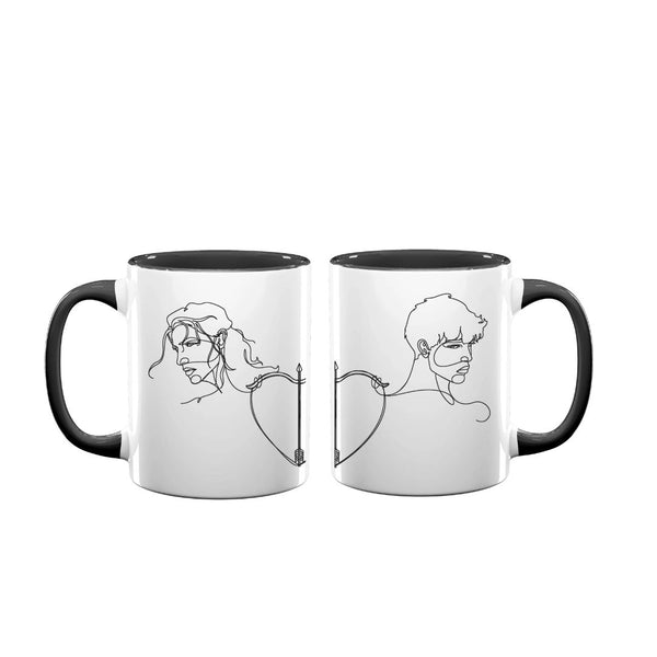 The Song of Achilles Black Mug