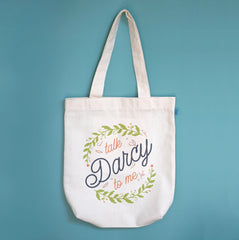 Talk Darcy To Me Tote Bag