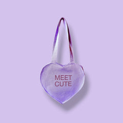 Meet Cute Candy Heart Tote Bag