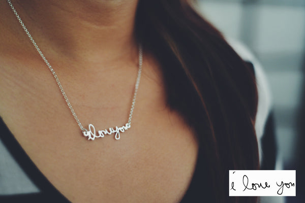 Custom Handwriting Necklace