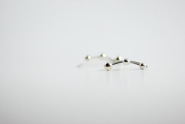 Three Studs Ear Climbers