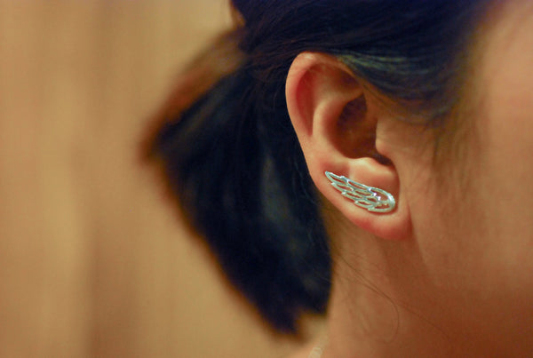 Tiny Wings Ear Climbers