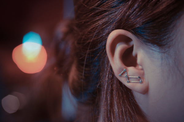 Lyra Constellation Ear Climbers