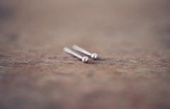 Tiny Round Earring Studs