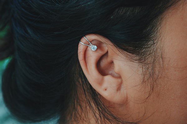 CZ Cartilage Ear Cuff